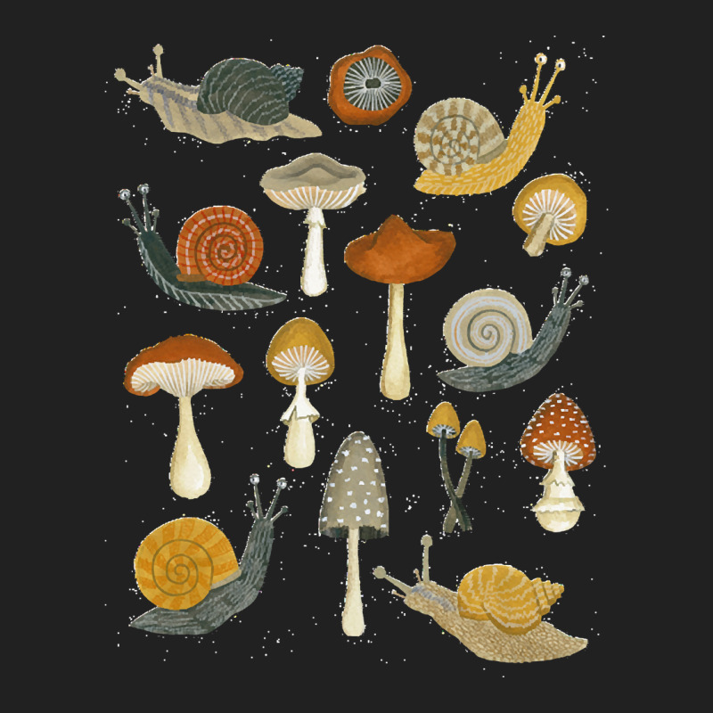 Mushroom T  Shirtmushrooms & Snails T  Shirt Basic T-shirt by clement51593 | Artistshot