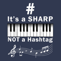 Sharp Not Hashtag Pianist Humor Musician Keyboard Player T Shirt Basic T-shirt | Artistshot