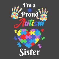 Autism Sister T  Shirt Proud Autism Sister Gift T  Shirt Basic T-shirt | Artistshot