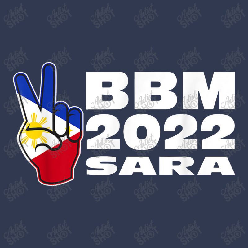 Bbm 2022 Bongbong Marcos Sara Philippines Flag Red Basic T-shirt by artevrie | Artistshot