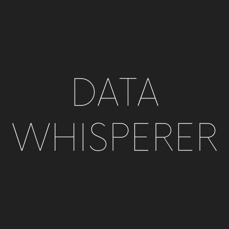 Analytics Talk Data Whisperer Geek Basic T-shirt by LemonJack | Artistshot