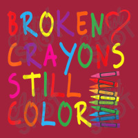 Broken Crayons Still Color Mental Health Awareness Heart Basic T-shirt | Artistshot