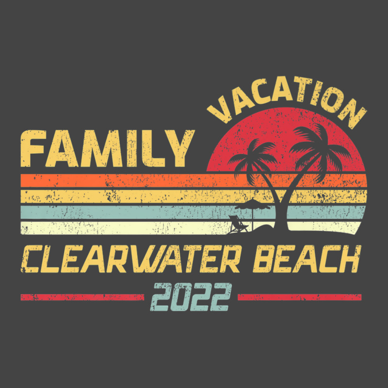 Family Vacation 2022 Vintage Retro Florida Clearwater Beach Premium Basic T-shirt by Tiktify | Artistshot