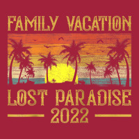 Vintage Sunset Family Vacation 2022 Lost Paradise Beach Raglan Basebal Basic T-shirt | Artistshot