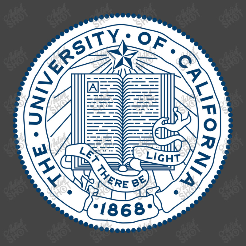 The University Of California Vectorized Basic T-shirt by Suksesan | Artistshot