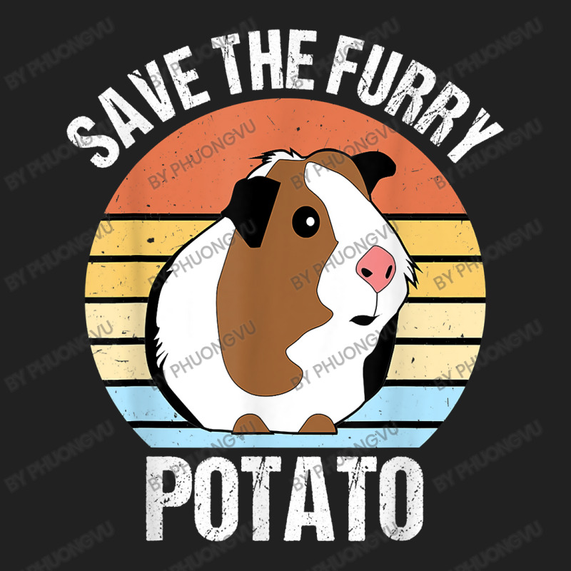 Save The Furry Potato Funny Guinea Pig T Shirt Basic T-shirt | Artistshot