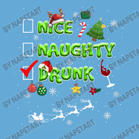 Nice Naughty Drunk Check Funny Christmas Cute Gifts Basic T-shirt | Artistshot