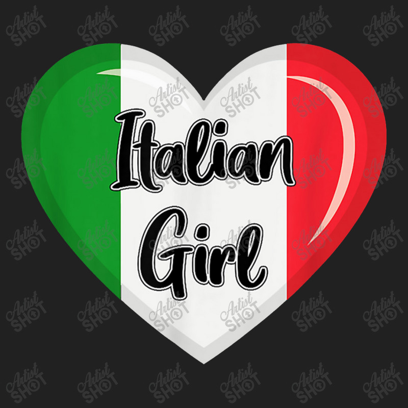 Italy Flag For Women Italian Girl Basic T-shirt | Artistshot