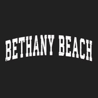 Bethany Beach Delaware Vintage Athletic Sports B&w Print Sweatshirt Basic T-shirt | Artistshot