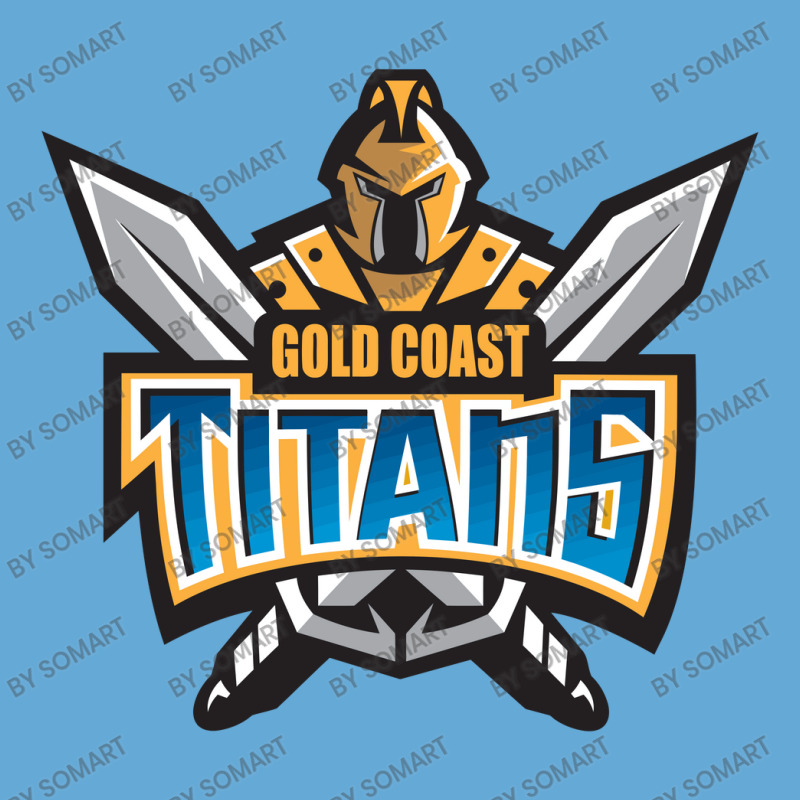 Gold Coast Titan Basic T-shirt by SomArt | Artistshot