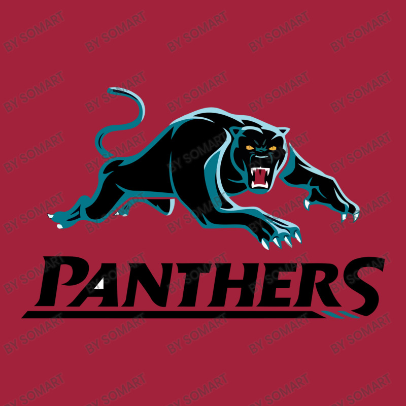 Penrith Panthers Basic T-shirt by SomArt | Artistshot