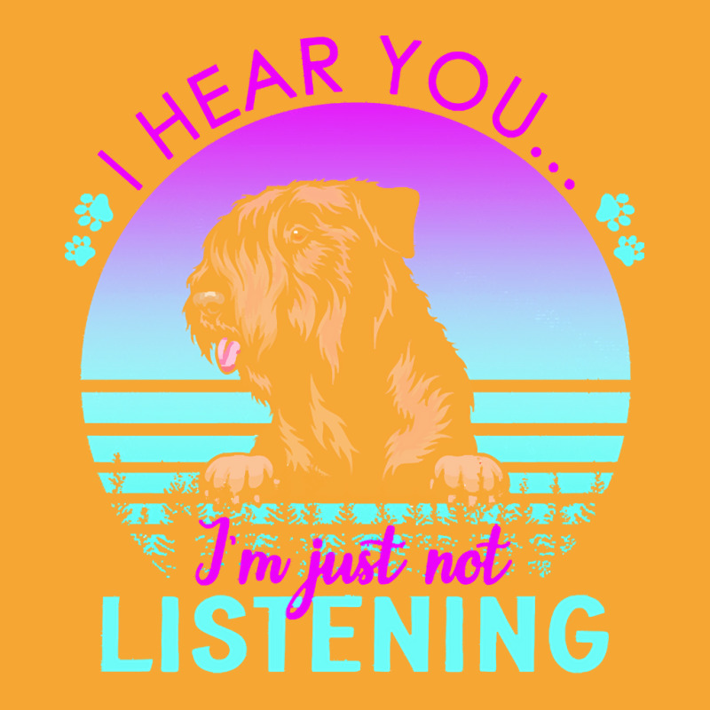 Czech Terrier T  Shirt I Hear You I'm Just Not Listening Czech Terrier Basic T-shirt | Artistshot