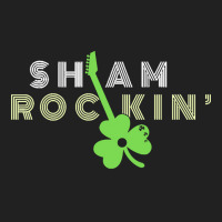 Day T  Shirt Sham Rocking Guitar Shamrock Saint Patrick's Day T  Shirt Basic T-shirt | Artistshot