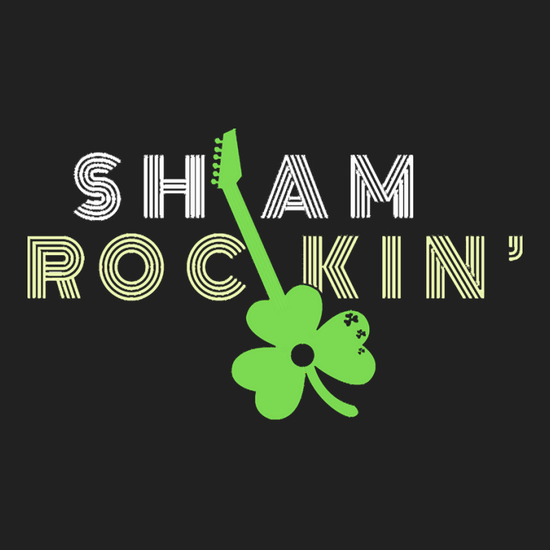 Day T  Shirt Sham Rocking Guitar Shamrock Saint Patrick's Day T  Shirt Basic T-shirt | Artistshot