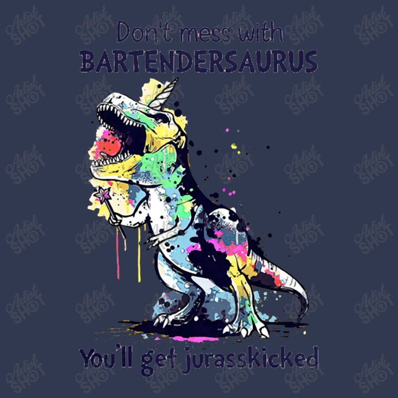 Don't Mess With Bartendersaurus You'll Get Jurasskicked Basic T-shirt | Artistshot