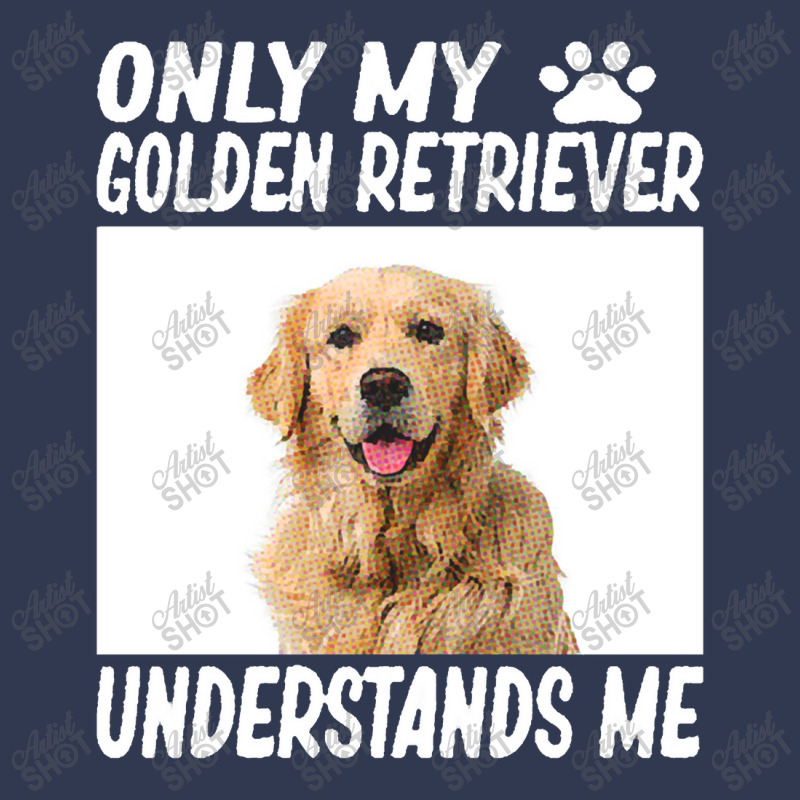 Golden Retriever  Only My Golden Retriever Understands Me Golde Basic T-shirt by yongbiyb | Artistshot