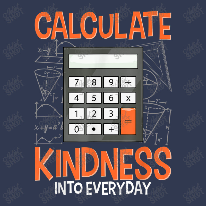 Calculator Calculate Kindness Into Every Day Teacher Basic Youth T-shirt by YenNgoc | Artistshot