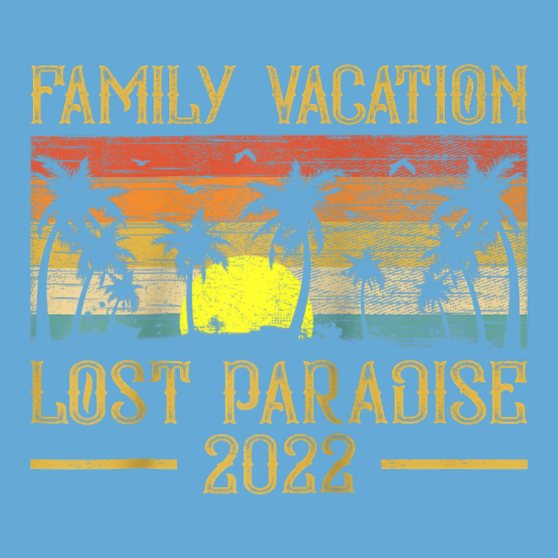 Vintage Sunset Family Vacation 2022 Lost Paradise Beach Raglan Basebal Basic Youth T-shirt by Tiktify | Artistshot