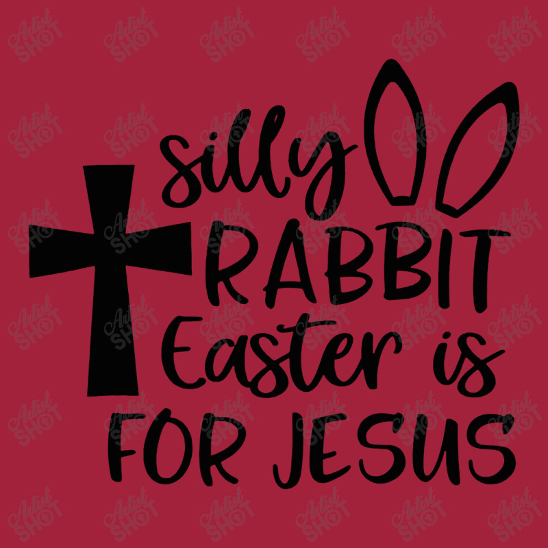 Silly Rabbit Easter Is For Jesus Basic Youth T-shirt | Artistshot