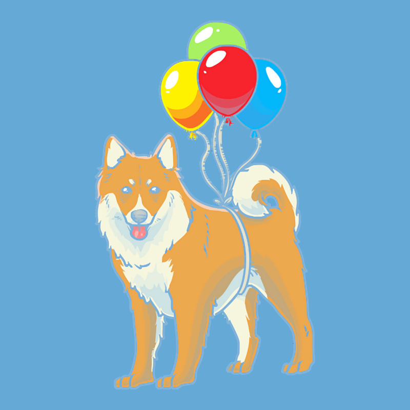 Dog Lover T  Shirt Icelandic Sheepdog Dog With Ballons T  Shirt Basic Youth T-shirt by hopeannounce | Artistshot