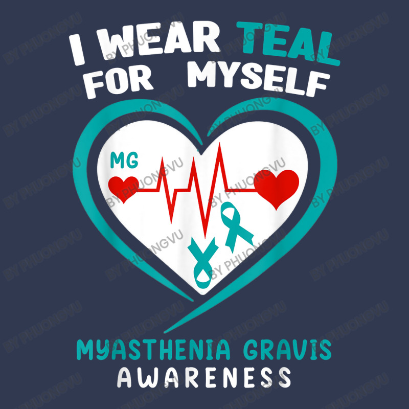 I Wear Teal For Myself Myasthenia Gravis Awareness T Shirt Basic Youth T-shirt | Artistshot