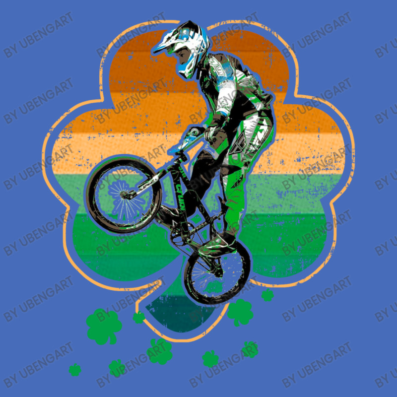 Patrick's Day Bmx Motocross Bike Racing Bicycle Rider Sports Basic Youth T-shirt by UbengArt | Artistshot