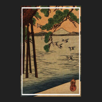 Two Bar Tailed Godwits By Ohara Koson 107088396 Basic Youth T-shirt | Artistshot