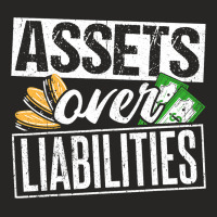 Assets Over Liabilities Accountant Ladies Fitted T-shirt | Artistshot