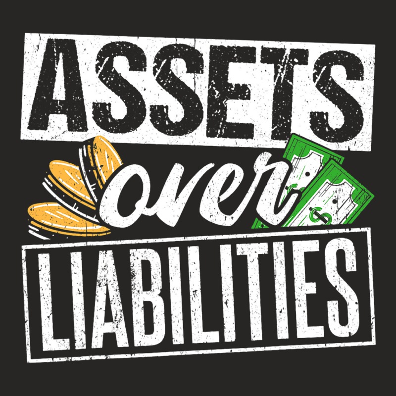 Assets Over Liabilities Accountant Ladies Fitted T-Shirt by BristolEstes | Artistshot