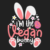 Vegan Design T  Shirt Bunny Ears I'm The Vegan Bunny Matching Easter V Basic Youth T-shirt | Artistshot