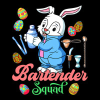 Bartender Squad Funny Bartender Easter Bunny Choco Adjustable Cap | Artistshot