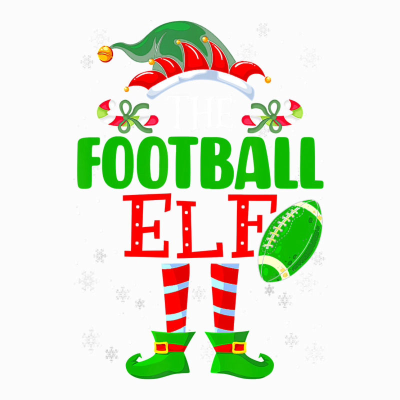 Football The Football Elf Xmas Matching Family Funny Christmas 439 Raglan Crop Top by hopelessoon | Artistshot