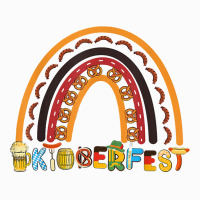 Rainbow Oktoberfest, German Beer Festival T Shirt Raglan Crop Top | Artistshot