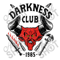 Darkness Club Distress Raglan Crop Top | Artistshot