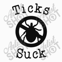 Ticks Suck Shirt Lyme Disease Gift Green Awareness Ribbon Raglan Crop Top | Artistshot