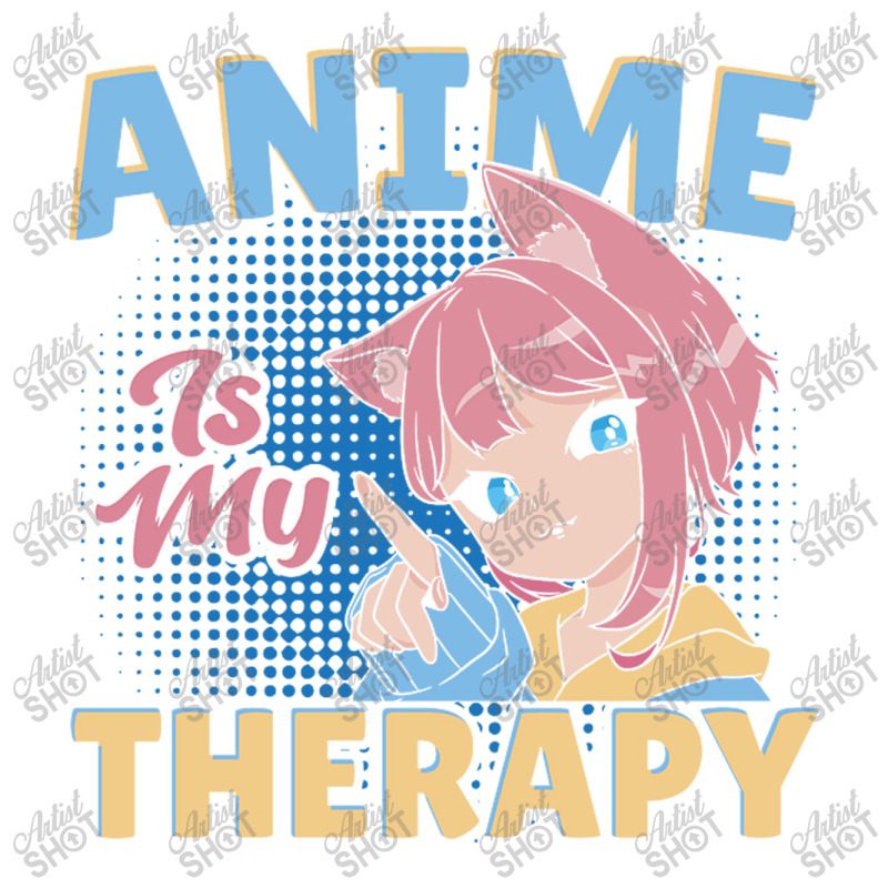 Anime Is My Therapy Raglan Crop Top by AndreaVMShop | Artistshot