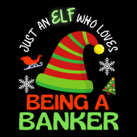 Banker Elf Christmas Party Matching Family V-neck Tee | Artistshot