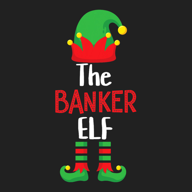 Banker Elf Matching Family Group Christmas Party P Basic T-shirt by AbubakrCantor | Artistshot