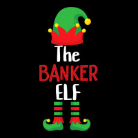 Banker Elf Matching Family Group Christmas Party P Zipper Hoodie | Artistshot