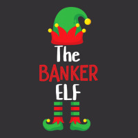 Banker Elf Matching Family Group Christmas Party P Vintage Hoodie | Artistshot