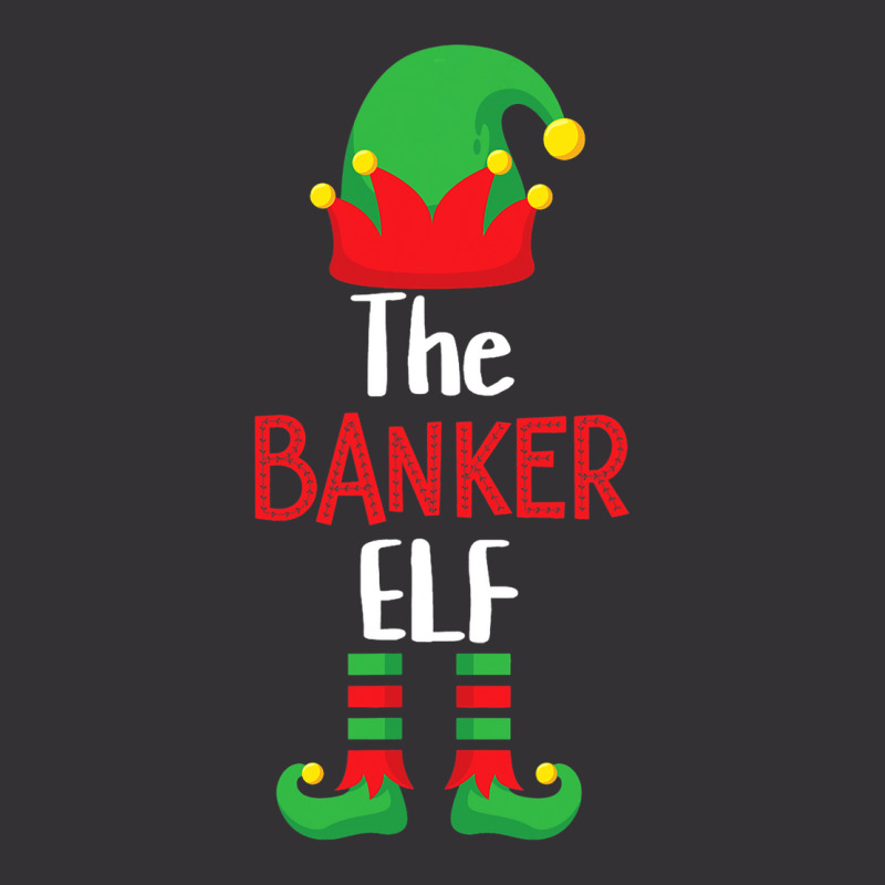 Banker Elf Matching Family Group Christmas Party P Vintage Hoodie by AbubakrCantor | Artistshot