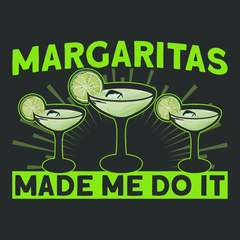 Bartender Margaritas Made Me Do It 1 Women's Triblend Scoop T-shirt by CalliopeEasley | Artistshot