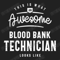 Funny Awesome Blood Bank Technician Job Occupation Basic T-shirt | Artistshot