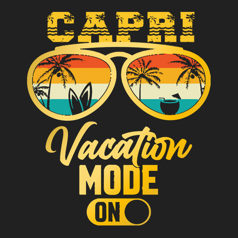 Capri T  Shirt Capri Italy Summer Vacation T  Shirt Basic T-shirt | Artistshot