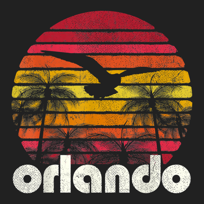 Vintage Retro Orlando Fl Florida 70's 80's Style T Shirt Basic T-shirt | Artistshot