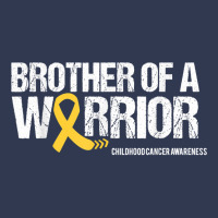 Childhood Cancer Awareness Brother Of A Warrior Ribbon T Shirt Basic T-shirt | Artistshot