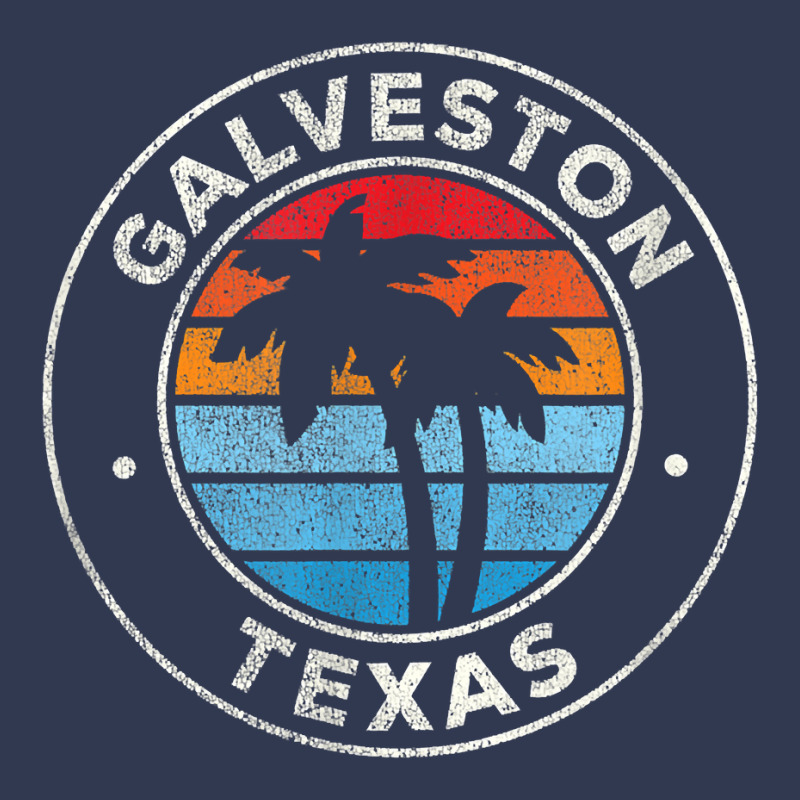 Galveston Texas Tx Vintage Graphic Retro 70s T Shirt Basic T-shirt by tamkyfashions | Artistshot