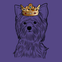 Yorkshire Terrier Dog Wearing Crown T Shirt Basic T-shirt | Artistshot