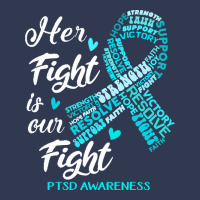 Ptsd Awareness T  Shirt P T S D Awareness Her Fight Is Our Fight T  Sh Basic T-shirt | Artistshot