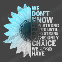 Diabetes Diabetic T21 Grey Blue Sunflower Being Strong Warrior 88 Diab Basic T-shirt | Artistshot